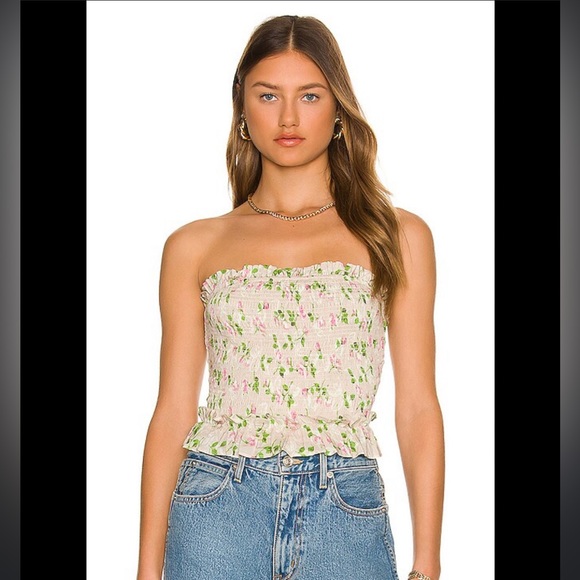 LPA Camera Top in Vanessa Floral Print - Picture 1 of 5